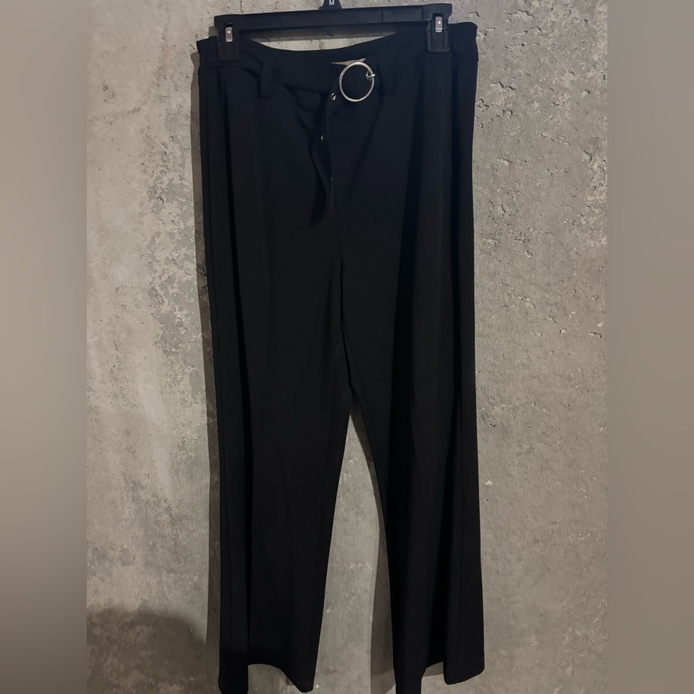 Hope & Harlow Black Trousers with Belt